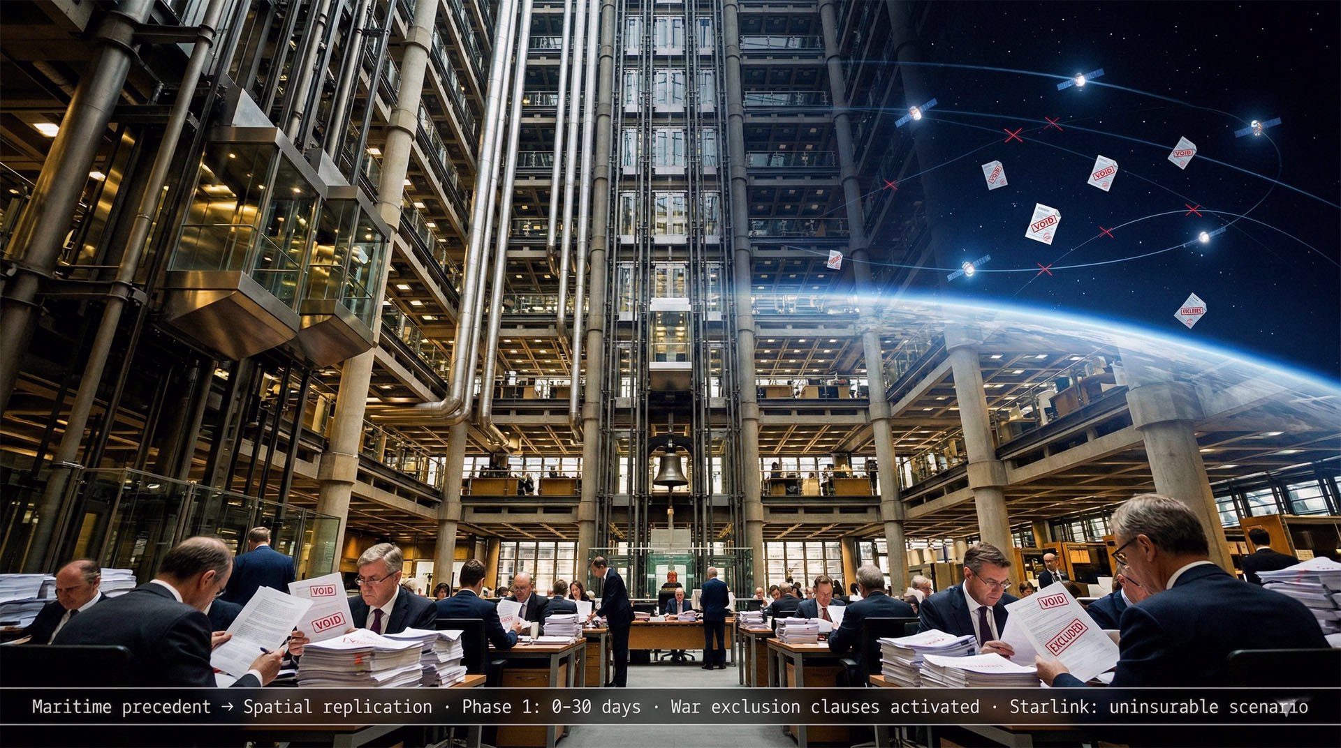 Lloyd's de Londres et le marché de l'assurance spatiale