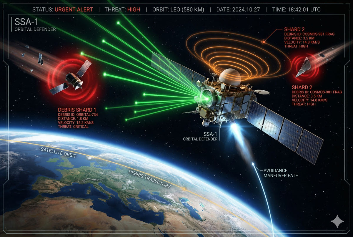 Orbital ADS-B, Debris & Fuel — ADS-B NETWORK SAS Expertise